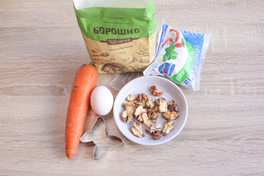 Рецепт морквяного печива для дітей