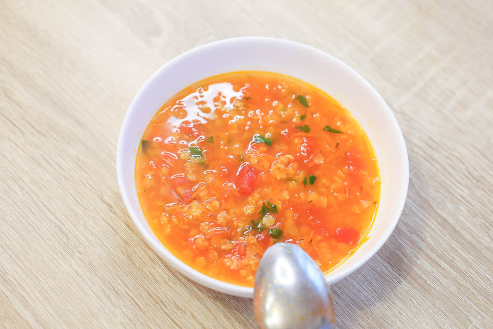Рецепт супа з сочевицею